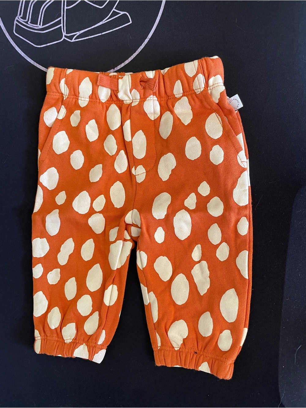 New Stella McCartney baby Orange Polka Dot Bottoms - 6 Mth